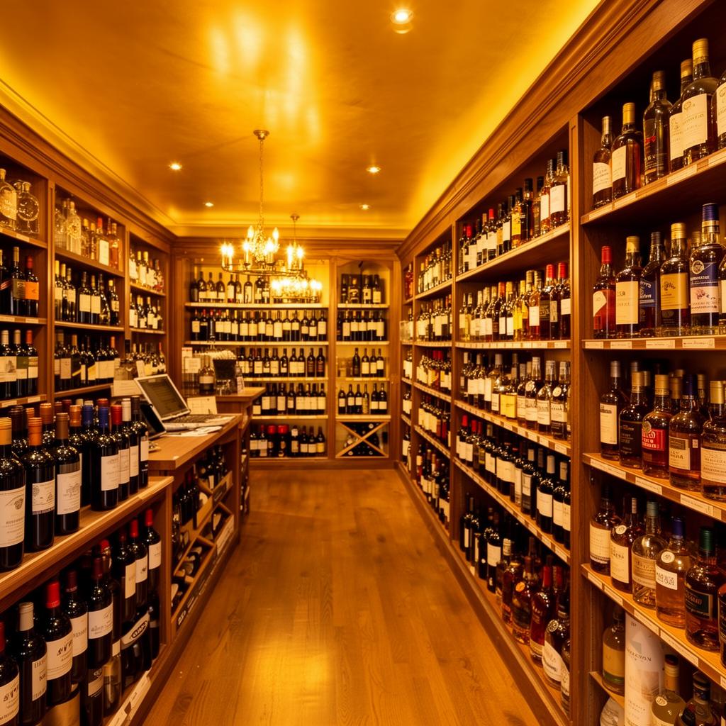Inside Discount Liquors